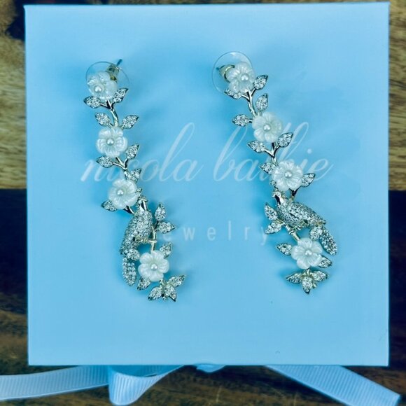 Nicola Bathie Jewelry - Nicola Bathie Love Bird Earrings New With Box